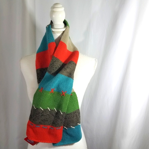 Catimini Children's Scarf Wool Blend New - Picture 1 of 15